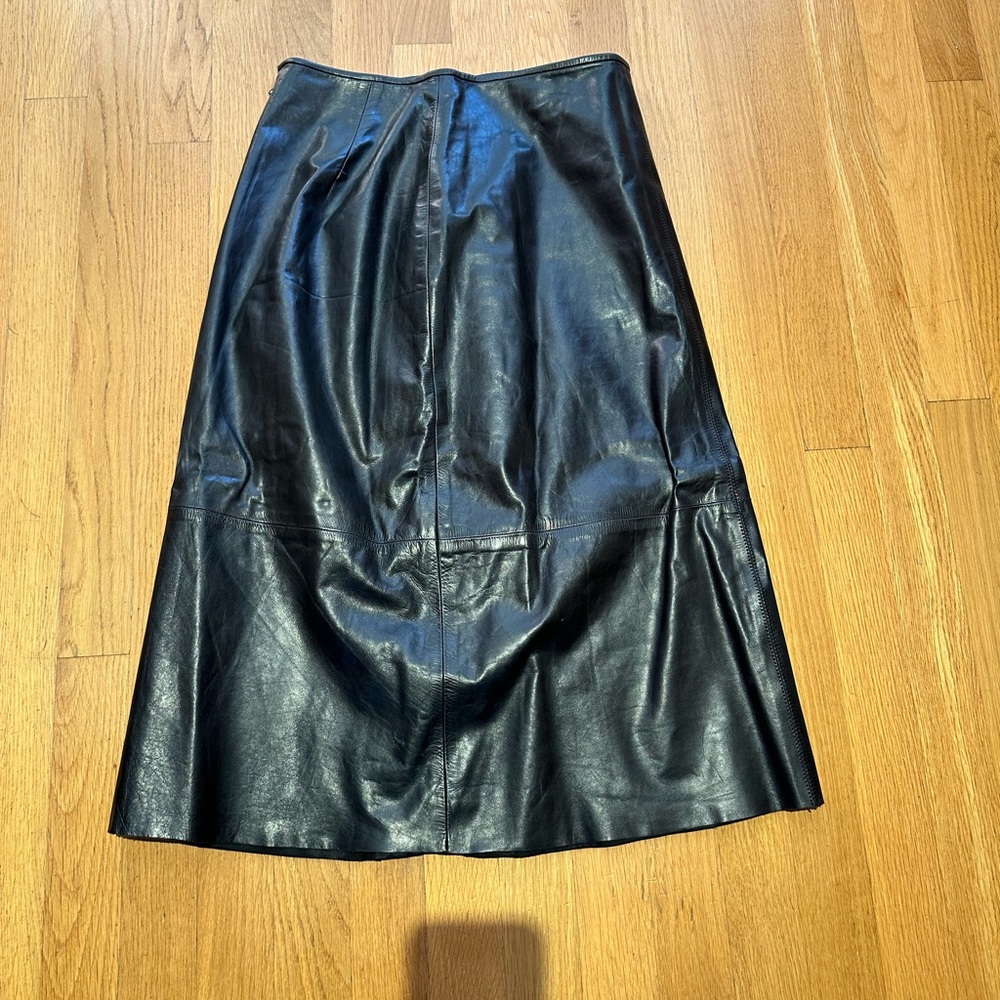 Banana Republic Leather Skirt